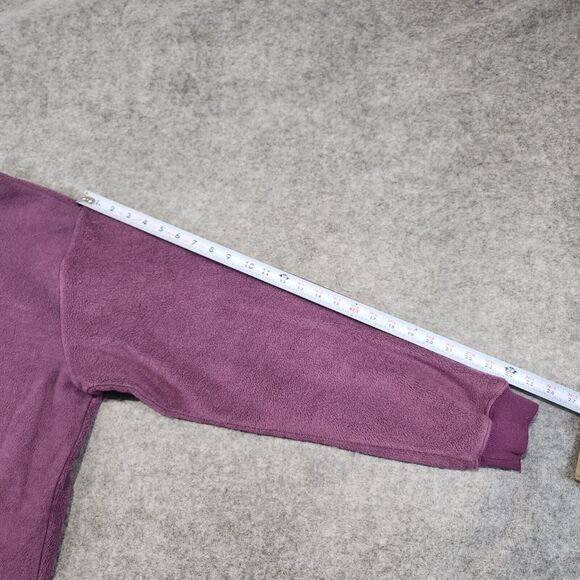 VTG Y2K Disney Store Eeyore Womens L Large Winnie The Pooh Fleece Sweatshirt - Picture 10 of 12